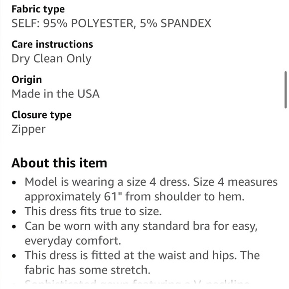 Xscape Deep Purple Long Sleeve Dress - Picture 5 of 7